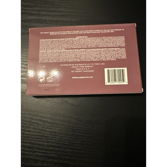 Ace Beaute Womens Smoky Roses Eye Palette Brand New in box Limited Ed HTF - Picture 5 of 6